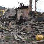 Catastrophic damage in Lower Ninth Ward, New Orleans part2