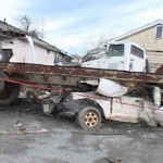 Catastrophic damage in Lower Ninth Ward, New Orleans